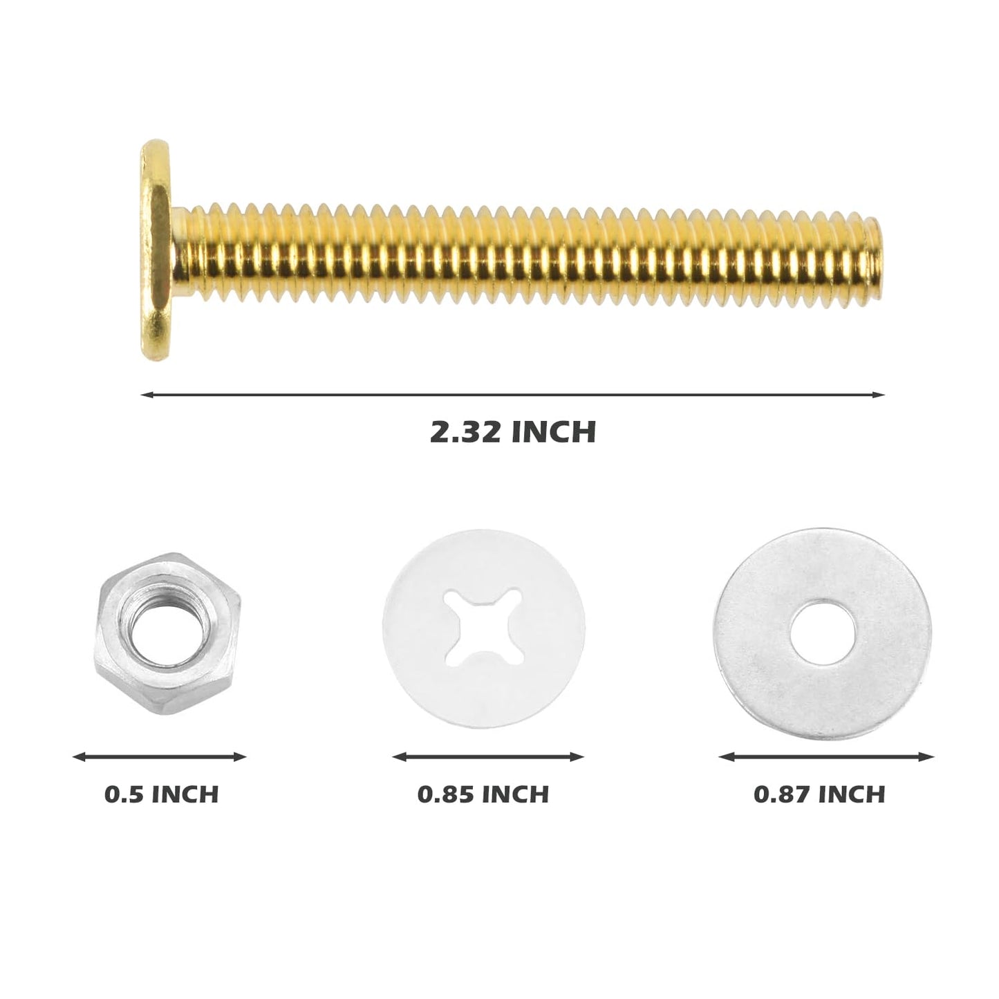 HYDRO MASTER Extra Thick Toilet Wax Ring Kit with Flange and Bolts, Fits 3-inch or 4-inch Waste Lines