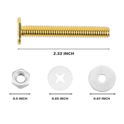 HYDRO MASTER Extra Thick Toilet Wax Ring Kit with Flange and Bolts, Fits 3-inch or 4-inch Waste Lines