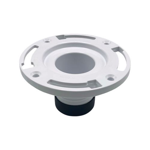 PVC Closet Flange with Rubber Gasket