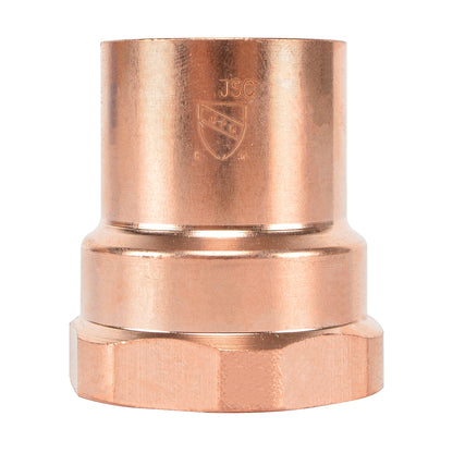 HYDRO MSATER NPT Thread Copper Pipe Connection Straight WROT C x Female Adapter Copper Fittings