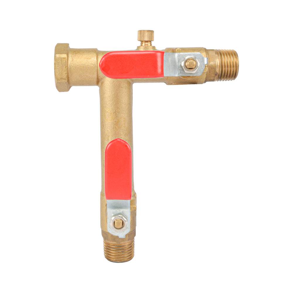 HYDRO MASTER Tee Tank Ball Valve