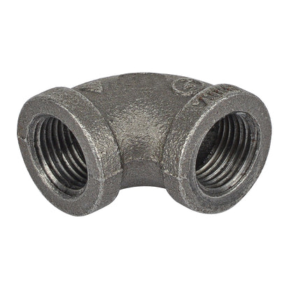 HYDRO MSATER NPT Thread Cast Iron Black Fittings Elbow Iron Pipe Fittings
