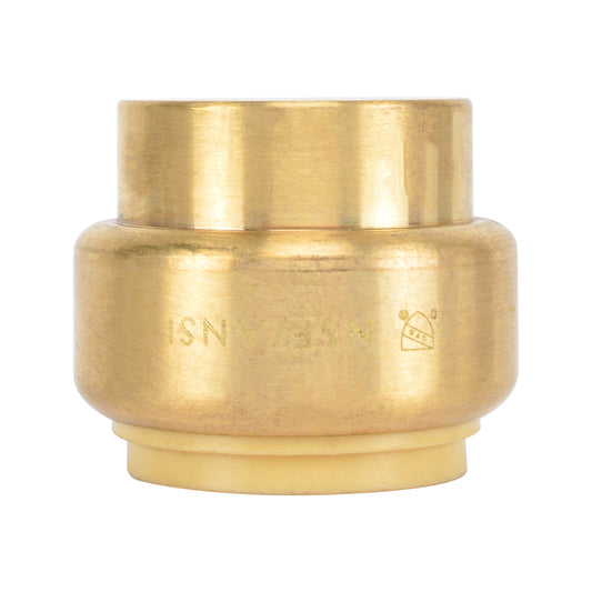 Push-Fit Cap Brass Fitting