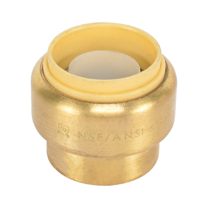 Push-Fit Cap Brass Fitting