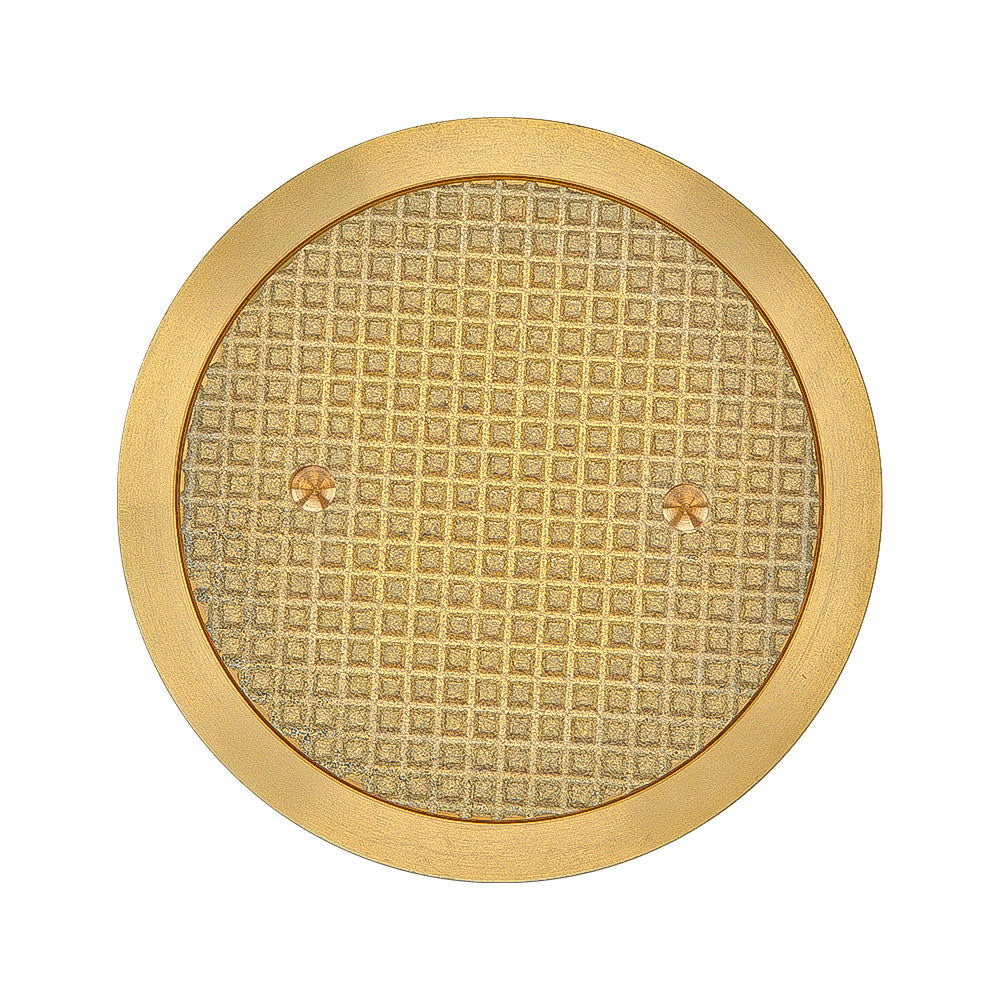 HYDRO MASTER Brass Floor Cleanout Cover Drain