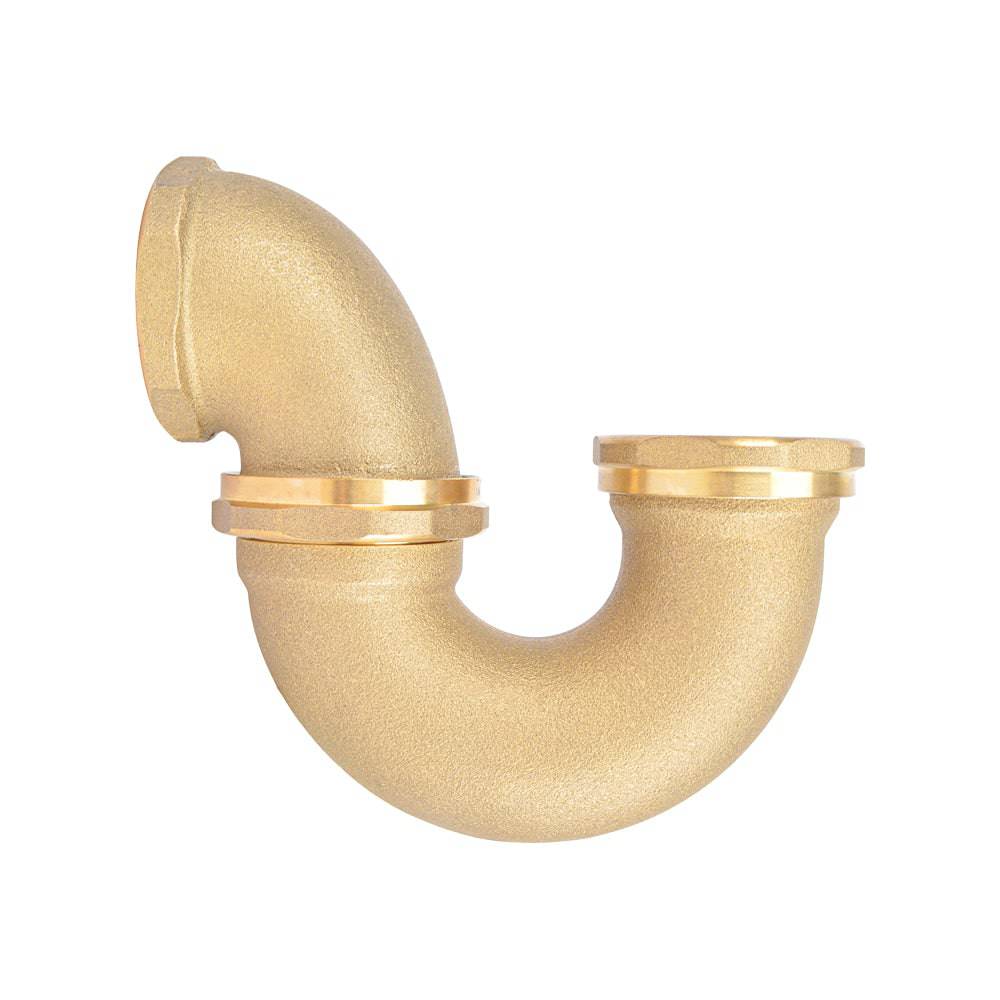 HYDRO MSATER Brass Drain Trap LA Style Trap - watertech plumbing supply