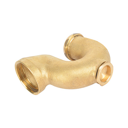 HYDRO MSATER Brass RB NY Style Cleanout Trap