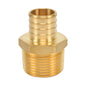 HYDRO MSATER Lead Free Brass Male Adapter NSF Certified Pex Fitting, PEX x MNPT Connection
