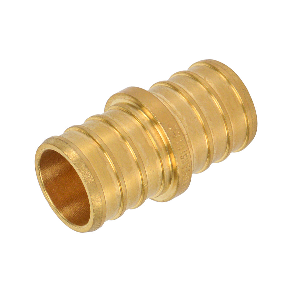 HYDRO MSATER Lead Free Brass Reducing Coupling Pipe Pex Fitting, PEX x PEX Connection