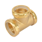 1-1/2" Brass Nut Washer Brass Nut Slip Tee