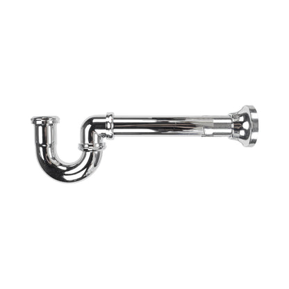 HYDRO MASTER 1-1/2" × 15" C.P flanged sink tailpiece, L/CO