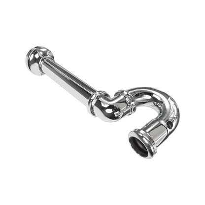 HYDRO MASTER 1-1/2" × 15" C.P flanged sink tailpiece, L/CO