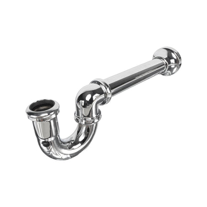 HYDRO MASTER 1-1/2" × 15" C.P flanged sink tailpiece, L/CO