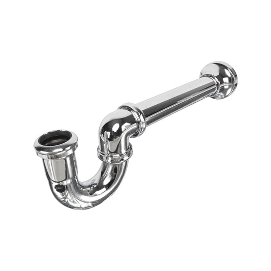 HYDRO MASTER 1-1/2" × 15" C.P flanged sink tailpiece, L/CO