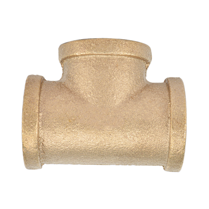 Brass Tee Fitting, Lead Free Brass
