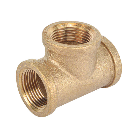 Brass Tee Fitting , Lead Free Brass