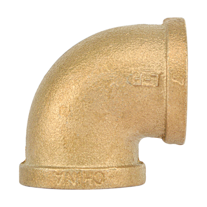 Brass 90-Degree Elbow, Lead Free Brass