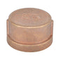 2" Brass Cap Fitting , Lead Free Brass
