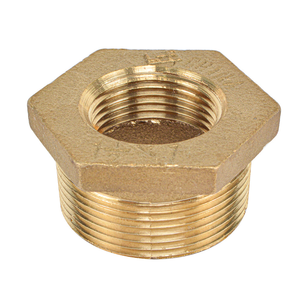 Brass Bushing Fitting , Lead Free Brass