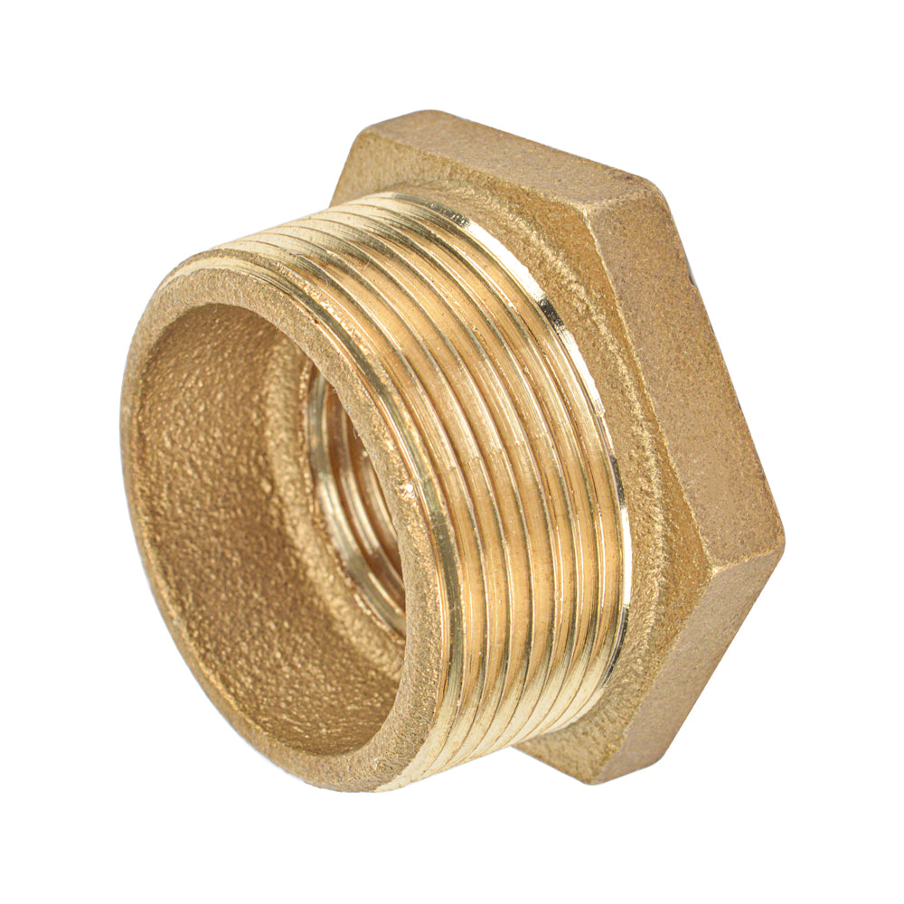 Brass Bushing Fitting , Lead Free Brass