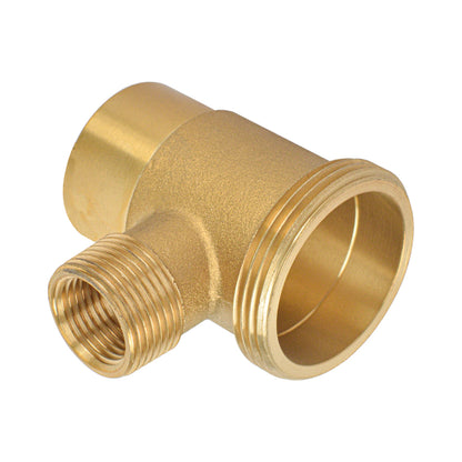 1-1/2" Brass Nut Washer Brass Nut Slip Tee