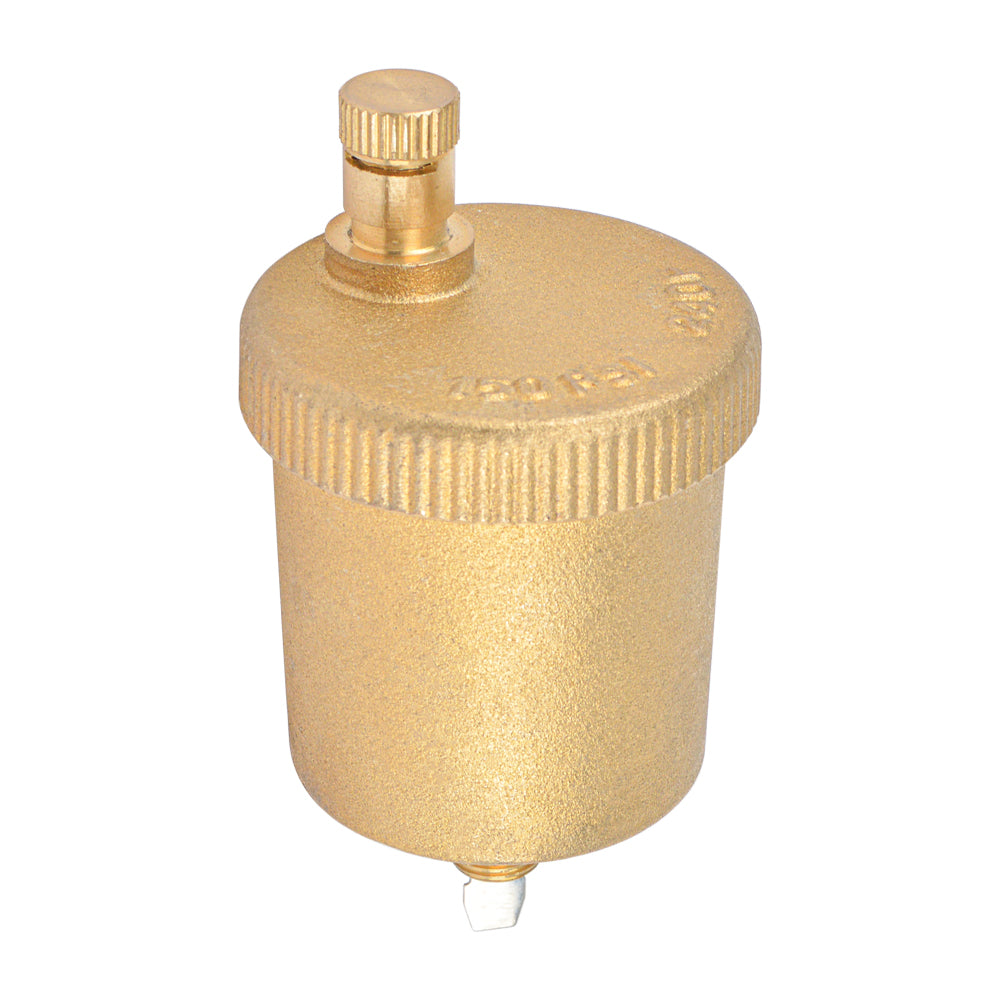 Hydro Master 1/8 Inch Automatic Air Vent Valve,Solid Brass