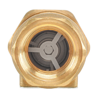 HYDRO MASTER Brass Dual Check Valve
