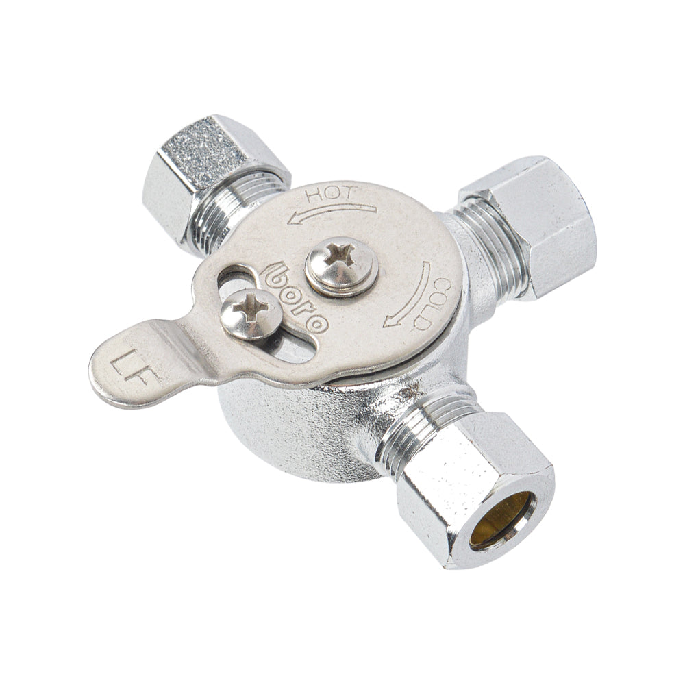 HYDRO MASTER Lead Free Brass Mechanical Water Mixing Valve