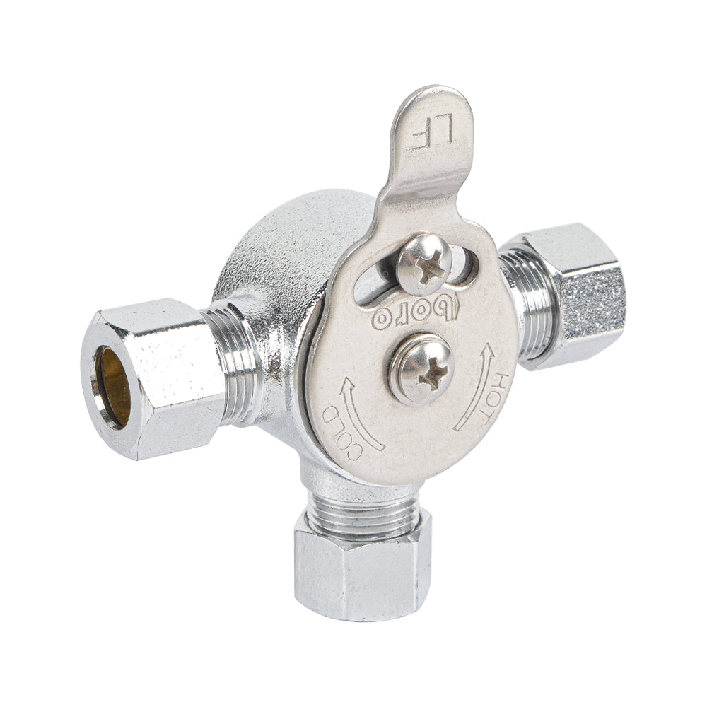 HYDRO MASTER Lead Free Brass Mechanical Water Mixing Valve