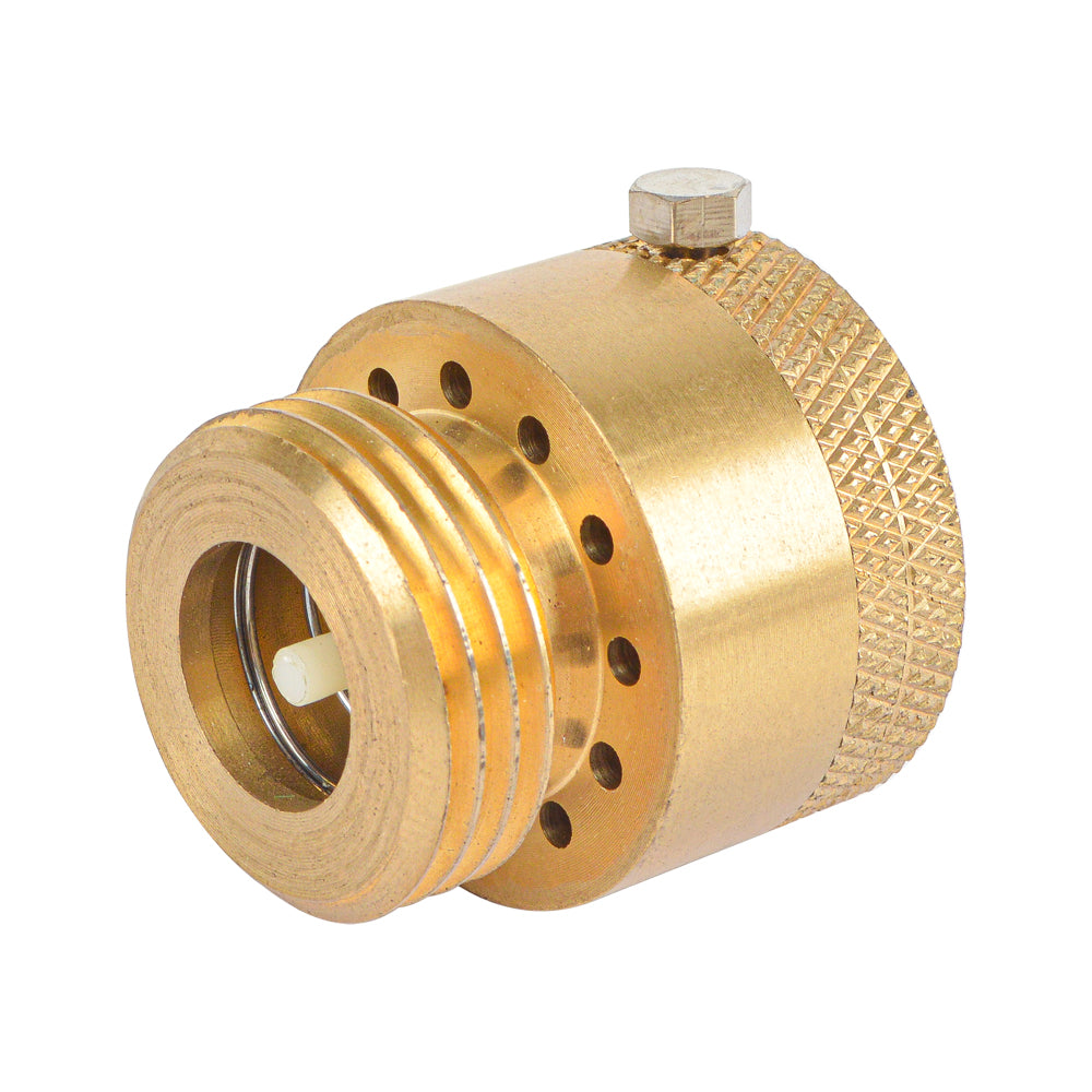 HYDRO MASTER Vacuum Breaker Valve,Hose Bib Backflow Preventer, 3/4 Inch, Brass Finish