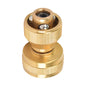HYDRO MASTER Big Shot Brass Super Nozzle, Solid Brass, Adjustable Twist Pressure Sprayer