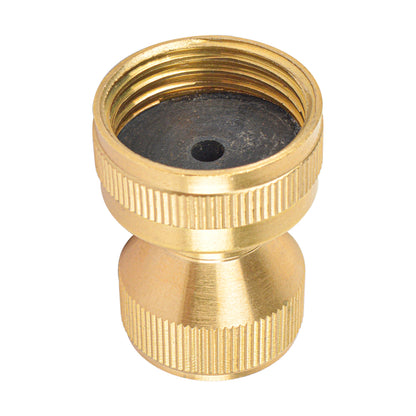 HYDRO MASTER Big Shot Brass Super Nozzle, Solid Brass, Adjustable Twist Pressure Sprayer