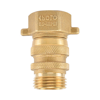 RV Water Pressure Regulation,3/4" Garden Hose Thread, for RV Camper, Hose, Trailer, Setting 35-45 Psi (Without Gauge)