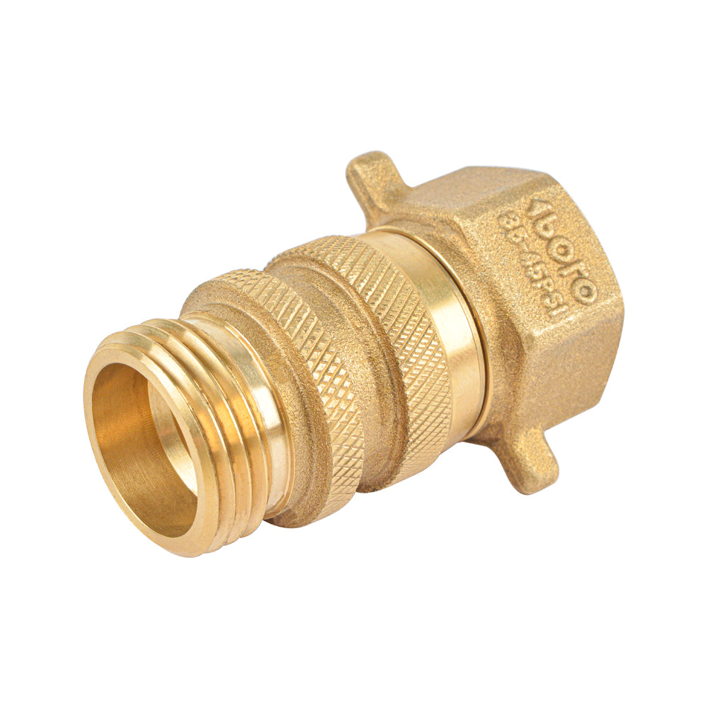 RV Water Pressure Regulation,3/4" Garden Hose Thread, for RV Camper, Hose, Trailer, Setting 35-45 Psi (Without Gauge)