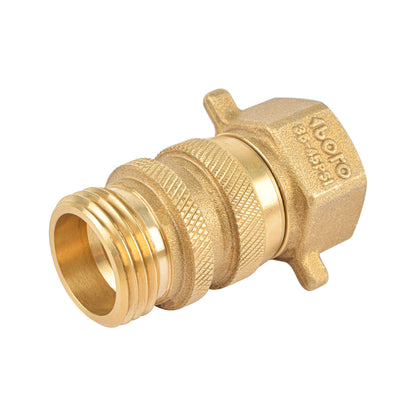 RV Water Pressure Regulation,3/4" Garden Hose Thread, for RV Camper, Hose, Trailer, Setting 35-45 Psi (Without Gauge)