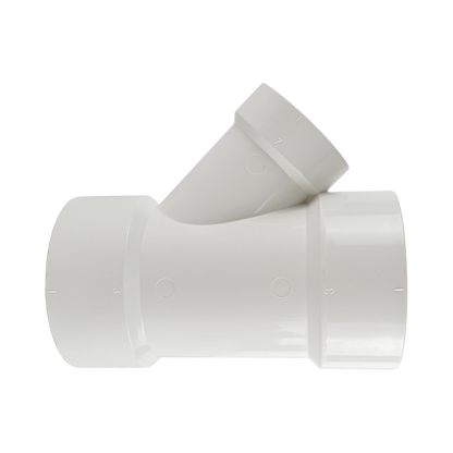 PVC DWV Reducing WYE Fittings (Full Hub)