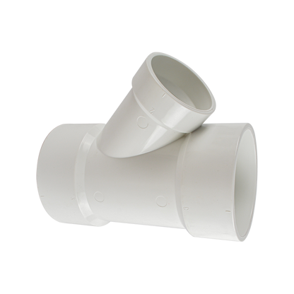 PVC DWV Reducing WYE Fittings (Full Hub)