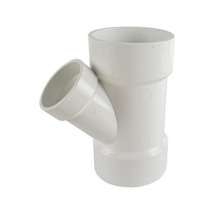 PVC DWV Reducing WYE Fittings (Full Hub)