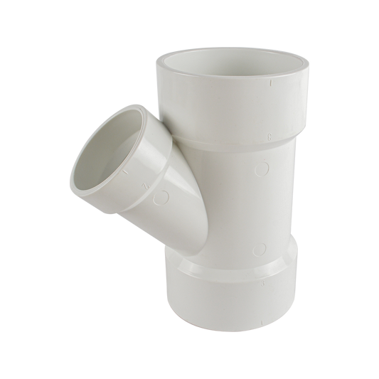 PVC DWV Reducing WYE Fittings (Full Hub)