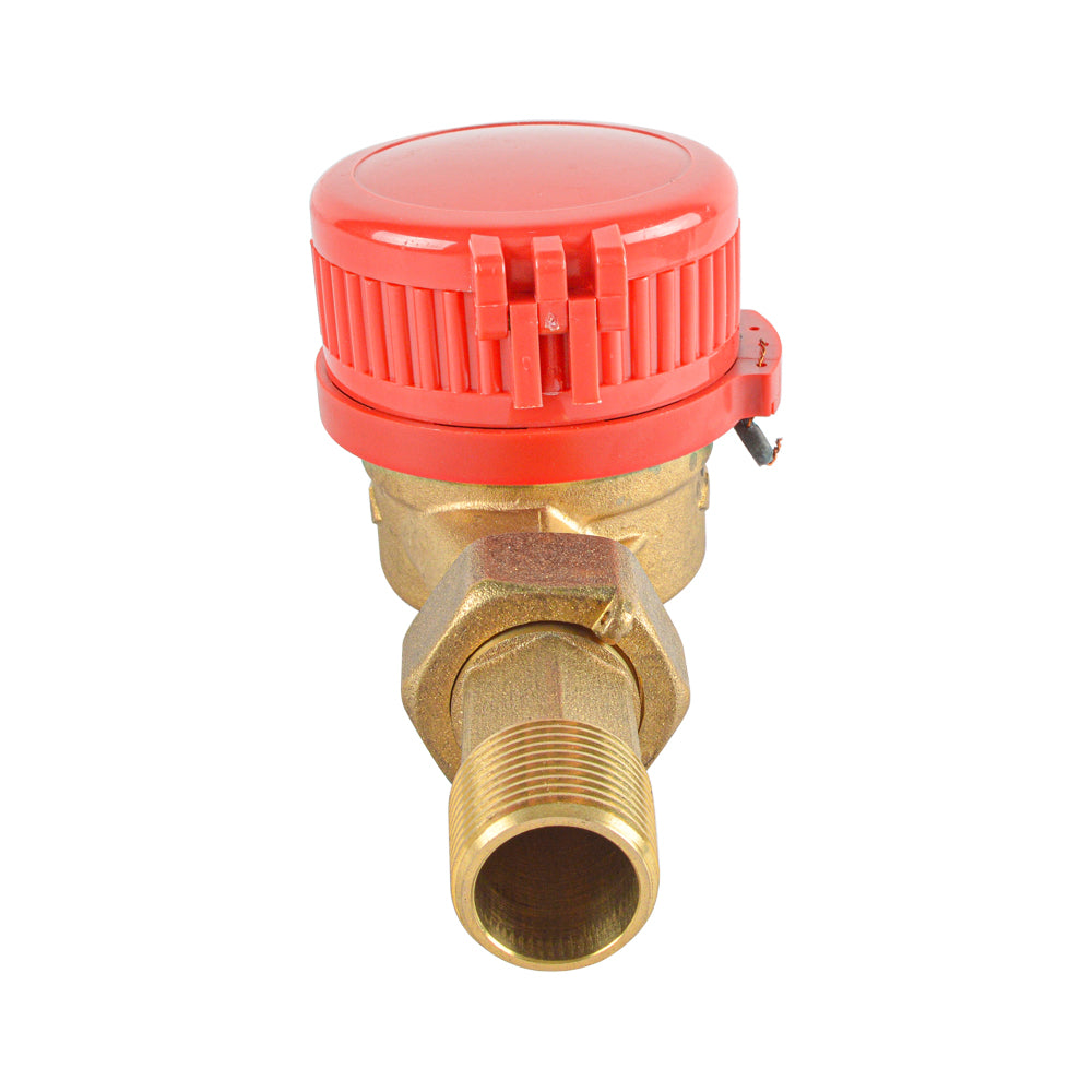 3/4" Red Brass Single Jet Dry Type Vane Wheel Water Meter
