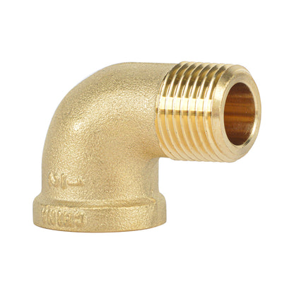 Brass 90-Degree Street Elbow Fitting , Lead Free Brass