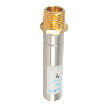 HYDRO MASTER Water Hammer Arrestor,Lead Free brass, 1/2"MNPT