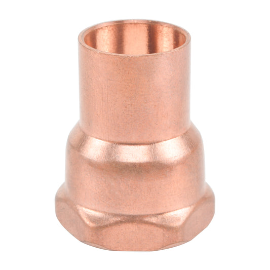 HYDRO MSATER NPT Thread Copper Pipe Connection Straight WROT C x Female Adapter Copper Fittings
