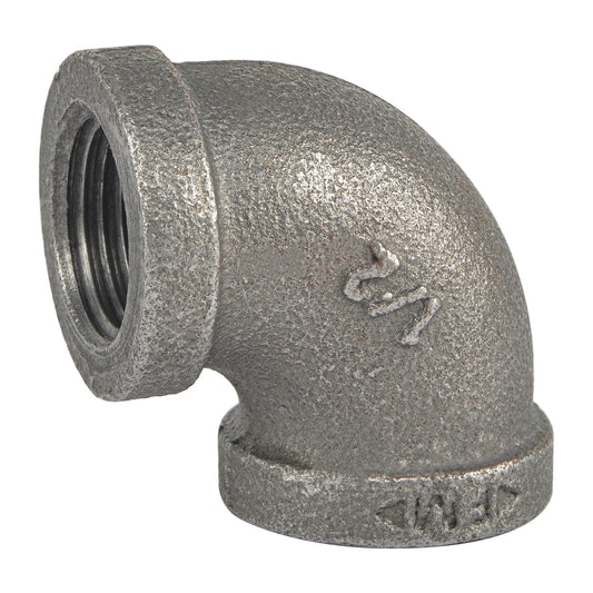 HYDRO MSATER NPT Thread Cast Iron Black Fittings Elbow Iron Pipe Fittings