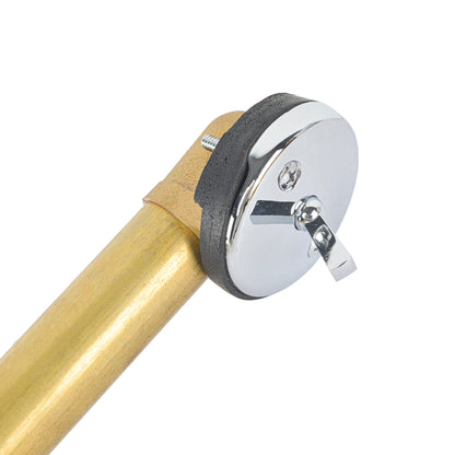 Brass Trip Lever Bath Waste and Overflow with Grid Drain