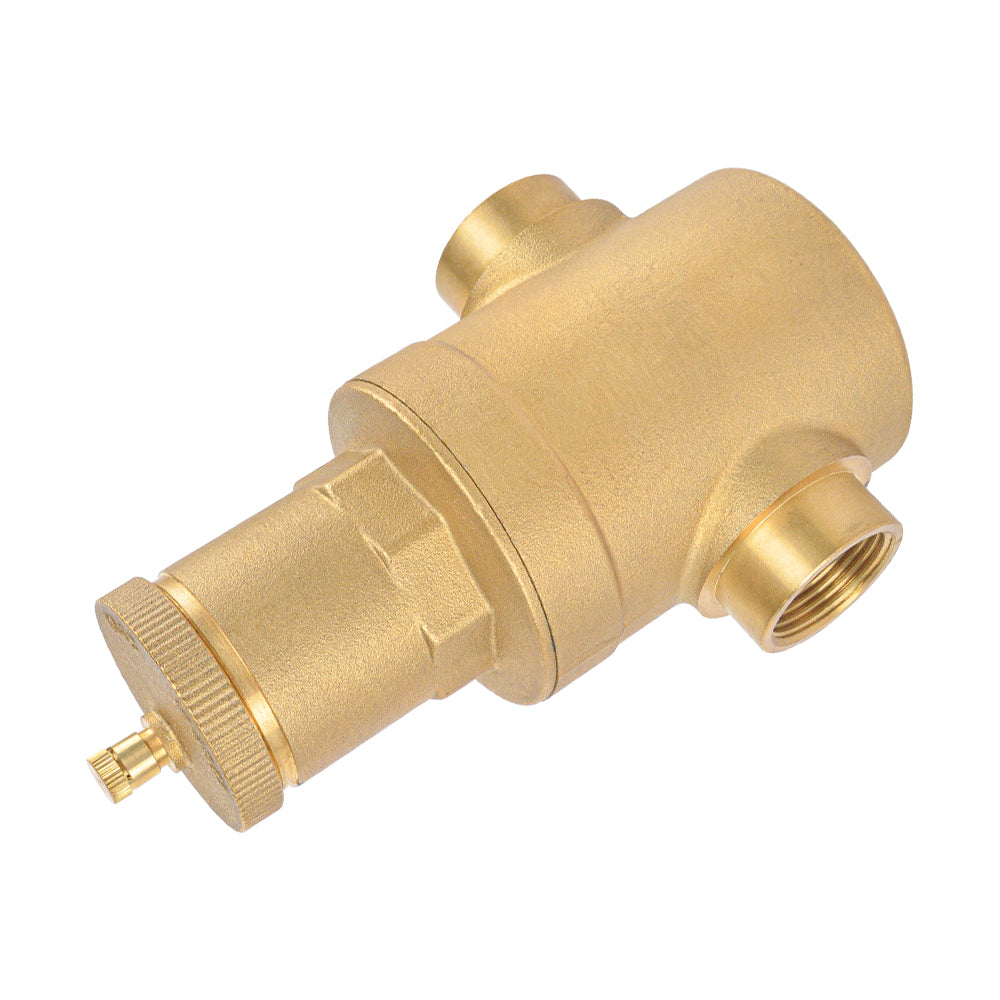 HYDRO MASTER Heavy Duty Brass Air Separator , Brass Plumbing