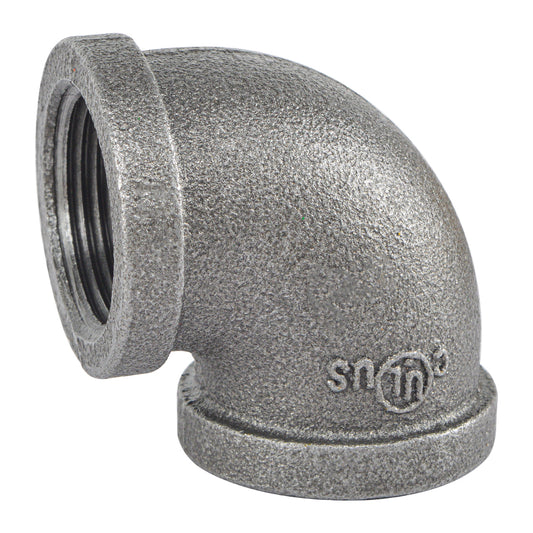 HYDRO MSATER NPT Thread Black Fittings 90° Elbow Iron Pipe Malleable Fittings