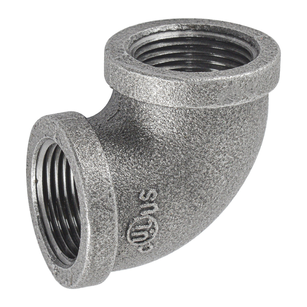 HYDRO MSATER NPT Thread Black Fittings 90° Elbow Iron Pipe Malleable Fittings