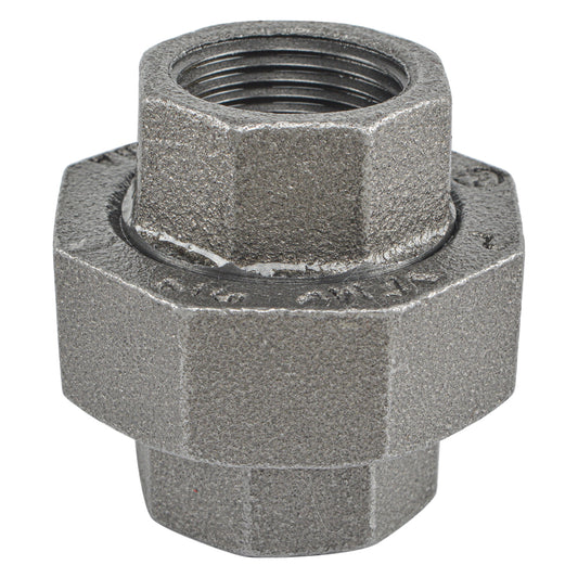 HYDRO MSATER NPT Thread Black Fittings Union Iron Pipe Malleable Fittings