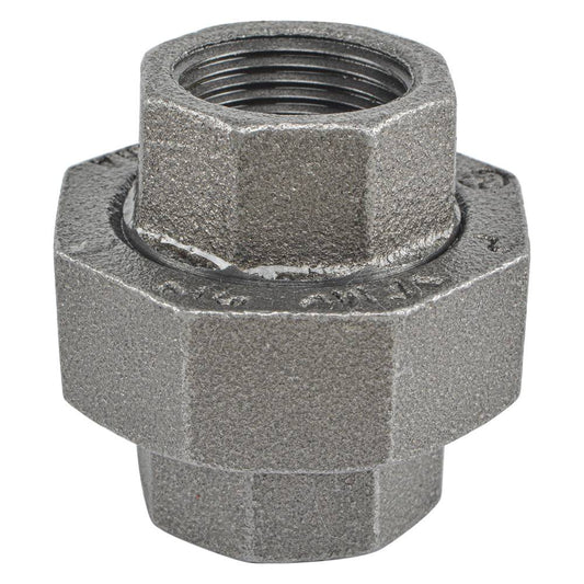 HYDRO MSATER NPT Thread Malleable Cast Iron Union Pipe Fittings - watertech plumbing supply
